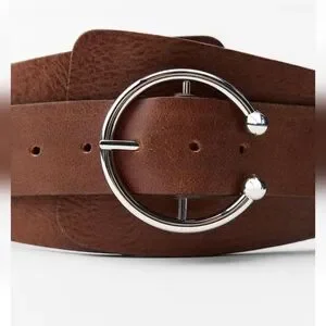 NWT Zara Leather Belt With Piercing Buckle Zara | Accessories | Bnwt Zara Leather Belt With Piercing  main image 2